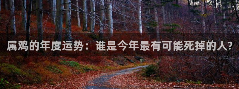 星耀国际是赌博吗：属鸡的年度运势：谁是今年最有可能死掉的人?
