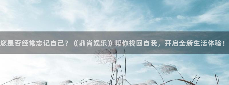 星耀国际下载链接：您是否经常忘记自己？《鼎尚娱乐》帮你找回自我，开启全新生活体验！